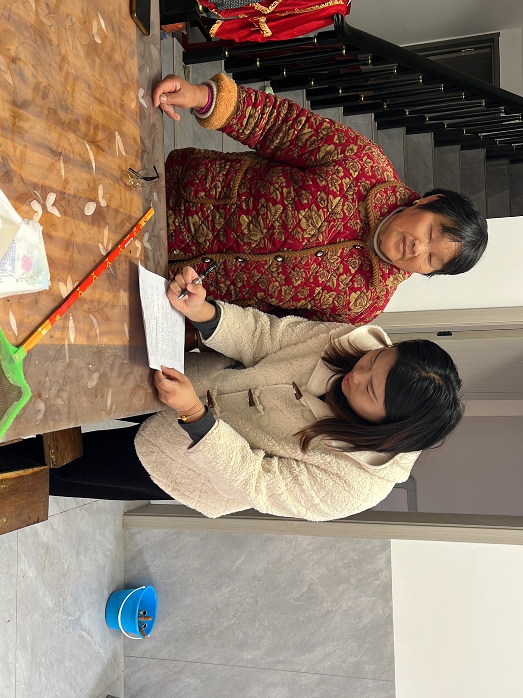 走訪“高，糖，老”，冬季送溫情