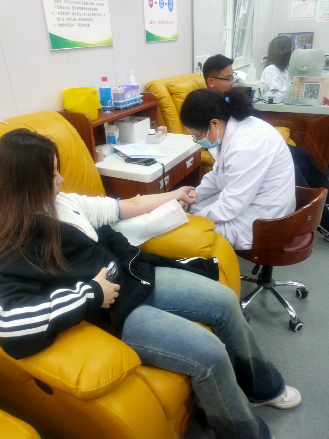 愛心涌動！汊北村村民踴躍參與無償獻血活動