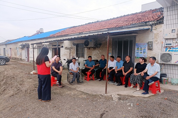 連塘村開展“名嘴講紅事，聚力啟新程”宣講活動