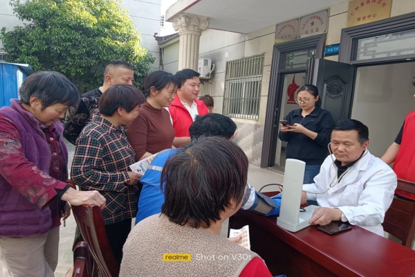 陶莊村開展老年人義診活動(dòng)