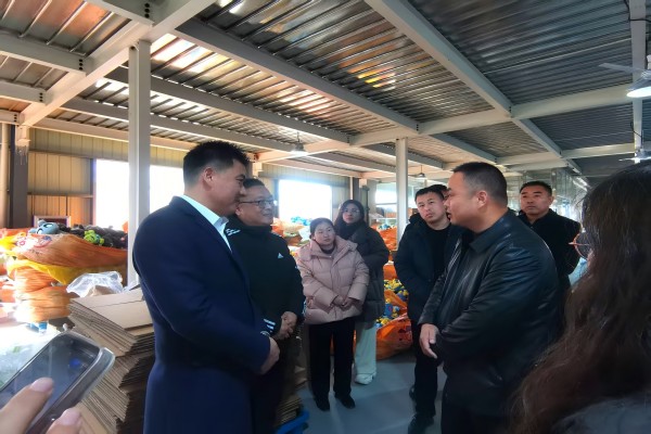 黨建領航促共富，調研交流促發展 —— 蕭縣杜樓鎮黨委領導調研仁和社區 “共富工坊”