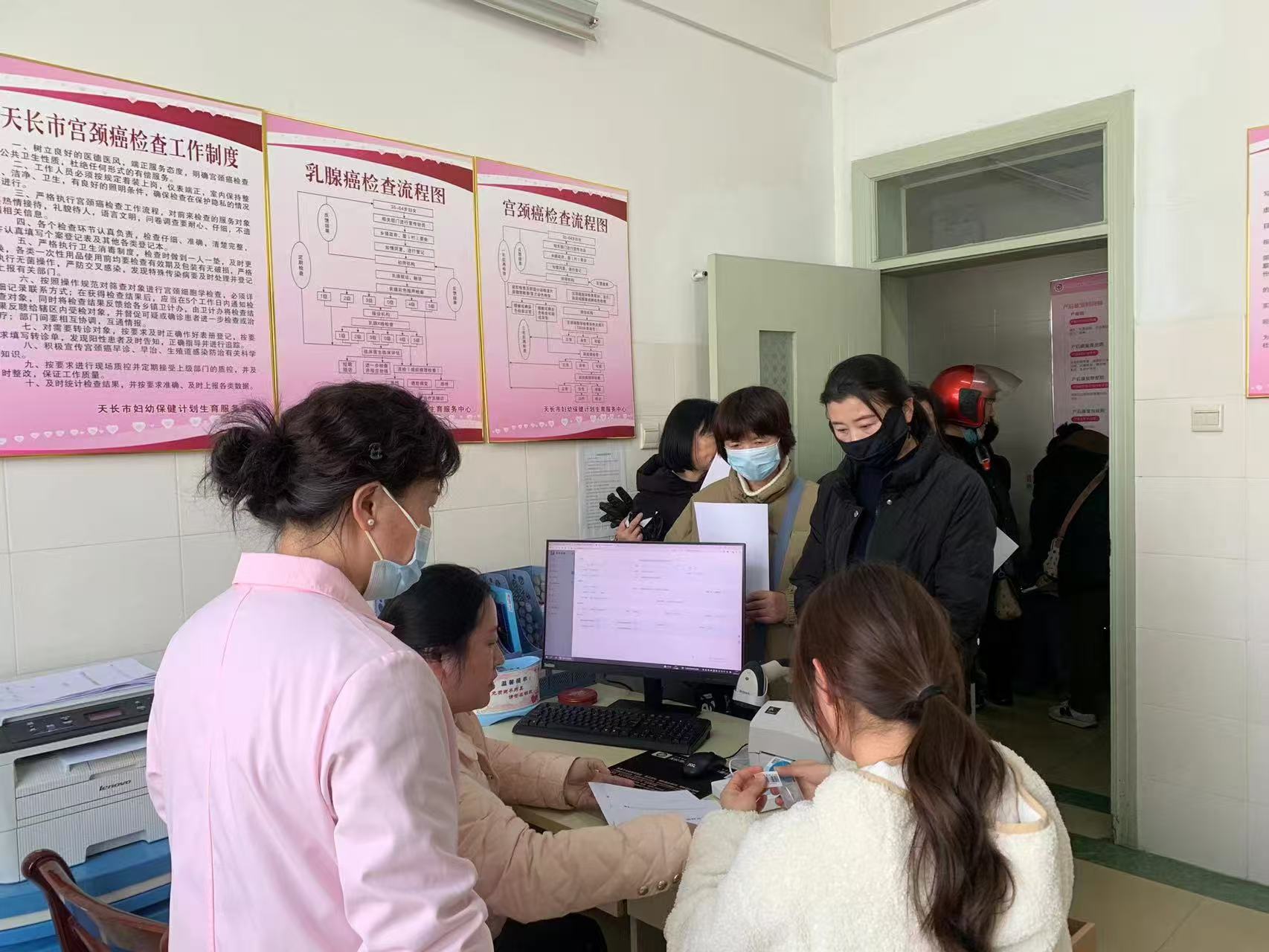 千秋街道千秋社區：開展2025年度婦女兩癌免費篩查惠民活動