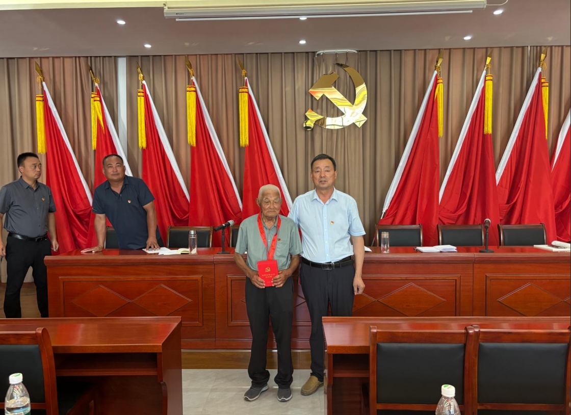 銅城鎮沿湖村慶祝建黨104周年：重溫誓詞學黨課 致敬光榮再出發