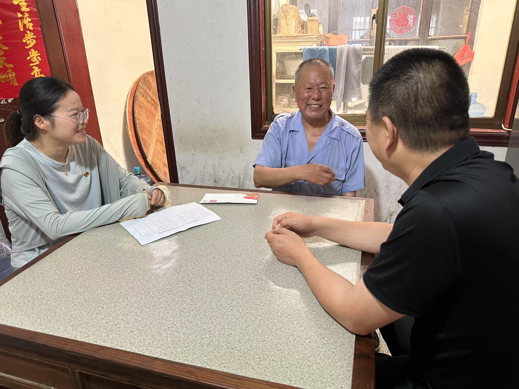 銅城鎮(zhèn)蘇橋村熱烈慶祝中國(guó)共產(chǎn)黨成立104周年