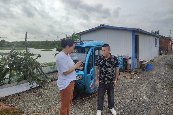 北蕩村開展殘疾人家庭入戶訪視工作