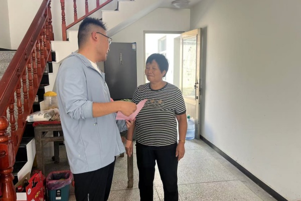 楊村鎮橋南村開展燃氣安全入戶排查