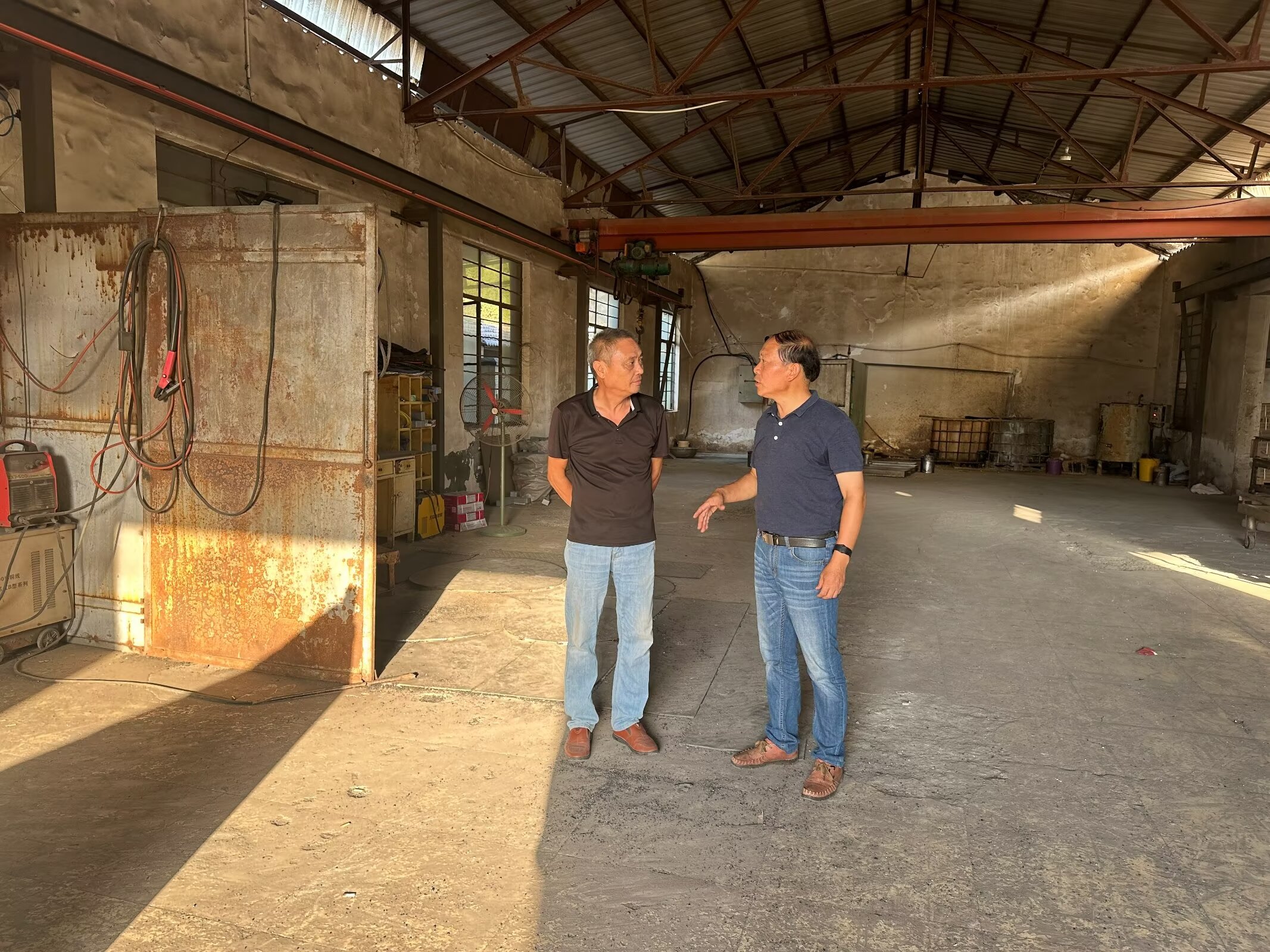 老山村開展國慶前企業(yè)安全檢查活動